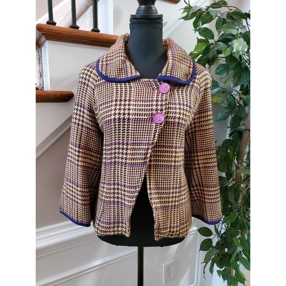 ANTHROPOLOGIE Dimri 100% Cotton Collared Long Sleeve Button Coat - Picture 11 of 11